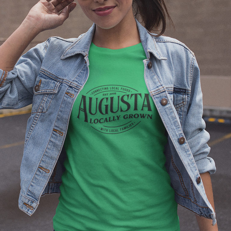 Augusta Locally Grown We Give a Shirt